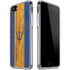 Barbados Flag Dark Wood iPhone SE (2nd & 3rd Gen) Clear Case